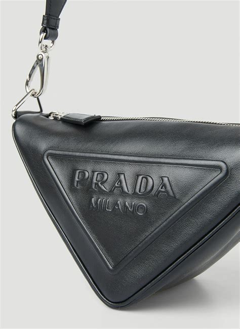 Prada Grace Lux Triangle Shoulder Bag 